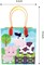 Tiny Mills Barnyard Animals Birthday Party Assortment Favor Set 108 pcs (12 Large Party Favor Treat Bags with Handles, 24 Self-Ink Stamps for Kids, 12 Sticker Sheets, 12 Coloring Books, 48 Crayons)